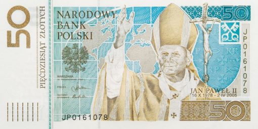50zł Jan Paweł II