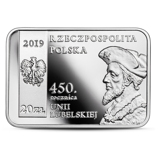 20 zł 450. rocznica Unii lubelskiej
