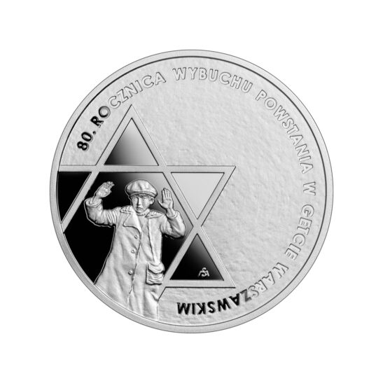 10 zł 80th Anniversary of the Outbreak of the Warsaw Ghetto Uprising