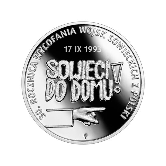 10 zł 30th Anniversary of the Withdrawal of the Soviet Army from Poland