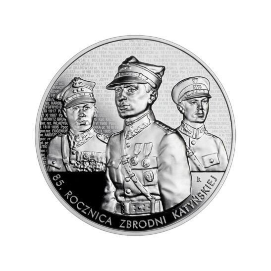 50 zł 85th Anniversary of the Katyń Massacre